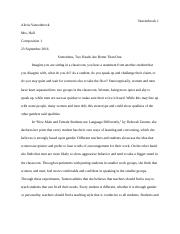 essays on growing up growing
