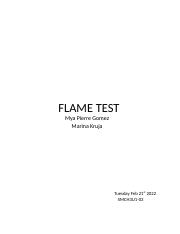 Flame test.docx