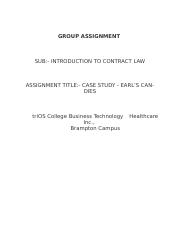 Group assignment onContract Law - Copy.docx