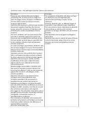 Summary notes –The pathogens and the mature cells existence.pdf