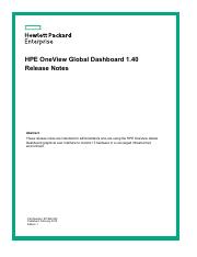 HPE OneView Global Dashboard 1.40 Release Notes.pdf