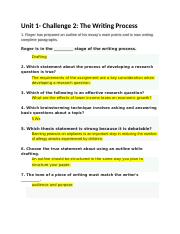 Introduction to Persuasion Unit 1- Challenge 2.docx