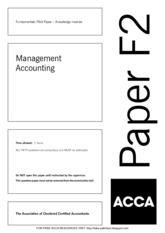 13163764-ACCA-F2-Management-Accountant-Solved-Past-Papers-0107-