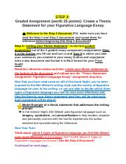 Step 3-Figurative Language Essay Assignment 1-Create a Thesis Statement (1).docx