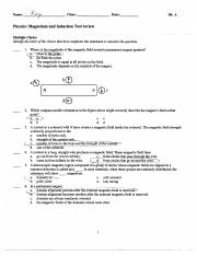 Magnetism and Induction Test Review solutions.pdf
