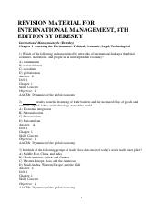 REVISION MATERIAL FOR INTERNATIONAL MANAGEMENT, 8TH EDITION BY DERESKY.pdf
