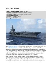USS Carl Vinson.docx