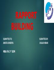 RAPPORT BUILDING.pptx