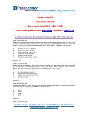 [June-2020] New PassLeader 220-1001 Exam Dumps.pdf
