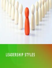 Leadership Styles .pptx