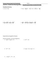 2023 AP Calculus Summer Assignment.pdf