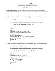 MAT 330 Quiz Two Problem Set.docx