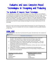 P6.2 Evaluates and uses computer-based technologies in designing and producing .pdf