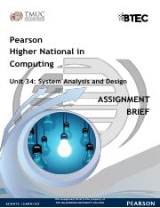 Unit 34 System Analysis and Design Assignment.pdf