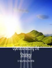 Operationalizing the Strategy.pptx