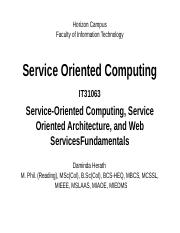 1 Service Oriented Computing, Service Oriented Architecture, and Web Services Fundamentals.pptx