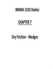 Week 12 - Chapter 7 Friction (wedges).pdf
