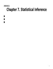 chap 7. Statistical Inference.docx