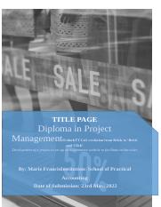 ProjectManagement_Marie Francis_23May22.docx