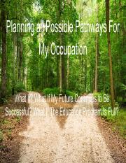 Post Secondary Pathways Plan Worksheet: Planning all Possible Pathways .pdf