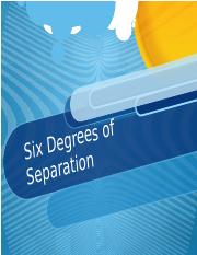 Six Degrees of Separation_Part 2.pptx