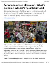Economic crises all around: What's going on in India's neighbourhood - Business News.pdf