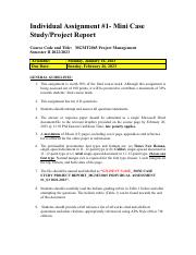 Individual Assignment #1- Mini Case Study Project Report (1).pdf