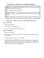 0. HOW TO FIND TOPIC, MAIN IDEA, AND SUPPORTING DETAILS and EXAMPLES.pdf