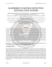 Motion Detection Raspberry Pi Surveillance System.pdf