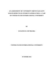 3Arvie_An Assessment of University Service Quality and its Effects on Student Satisfaction A Case of