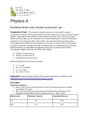 Rectilinear Motion With Constant Lab.pdf