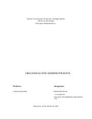 Organización Administrativa. Alejandro Brito V-24947747..doc