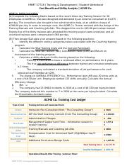 L&D Cost-Benefit & Utility Analysis [ACME Co.] - Student Worksheet 050922.docx
