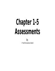 Assessment - Lab Module 1 - Operating System - Windows 10 - Chapter 1-5 and Exercises.pptx