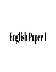 English Paper 1 Presentation.pdf