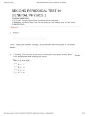 SECOND PERIODICAL TEST IN GENPHY 1 - Google Forms.docx