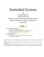 Embedded Systems Unit - 1.pdf