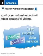 3.4 subjunctive with will and influence APUNTES.pdf