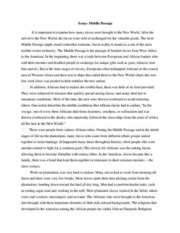 Olaudah equiano essay