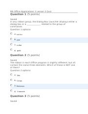 MS Office Applications 1 Lesson 2 Quiz.docx