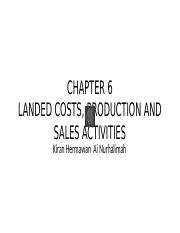 KIRAN & AI N CHAPTER 6 LANDED COSTS.pptx