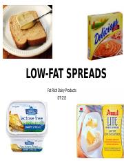 5_Low Fat Spreds