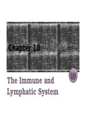 Chapter 10 NEW Immune and Lymph system.pptx