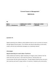 Examination Paper Current Issues in Management.docx