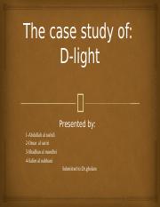 D-light case presentation.pptx