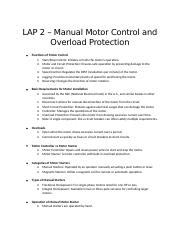 Notes LAP 2 - Manual Motor Control.docx