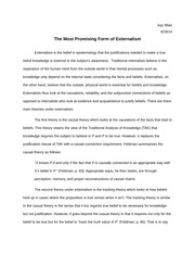 Externalism Paper