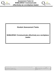 BSBLDR401 Student Assessment Tasks V1.1 docx.pdf