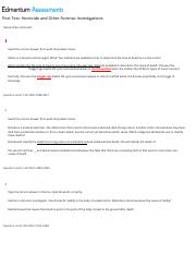 Forensics_Post Test 4_ Homicide and Other Forensic Investigations - Google Docs.pdf