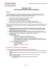Assignment 1 - Group - Market Analysis.pdf